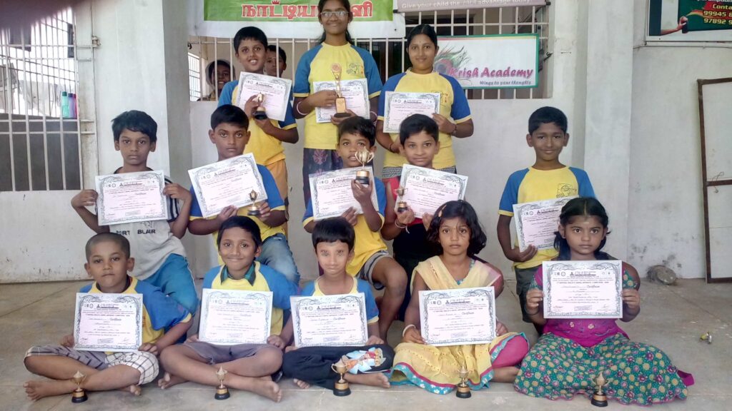 Krish Academy's achievers